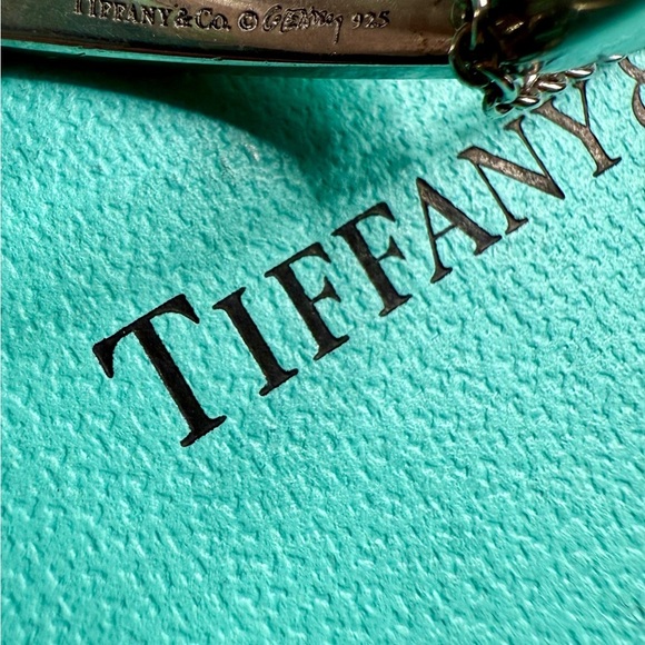 Tiffany & Co. Frank Gehry Sterling Silver Square Torque Pendant Necklace Rare - Picture 4 of 6